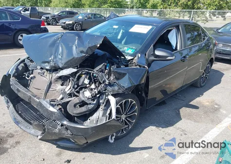 2016 Toyota Corolla S Plus z USA, uszkodzony, nr VIN 2T1BURHE6GC681878